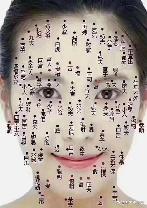 麻衣神相痣圖解