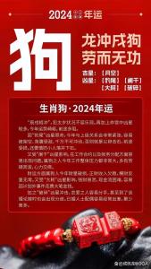 1982年屬狗2024年運勢