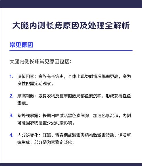 大腿內(nèi)側的痣有什么說法
