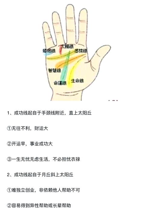 事業(yè)線有副紋代表什么