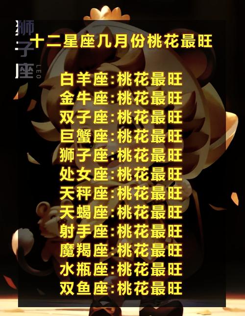 事業(yè)有成但桃花運弱的星座