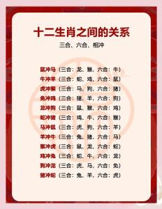 時辰相沖對照表 2025年1月19日生肖相沖