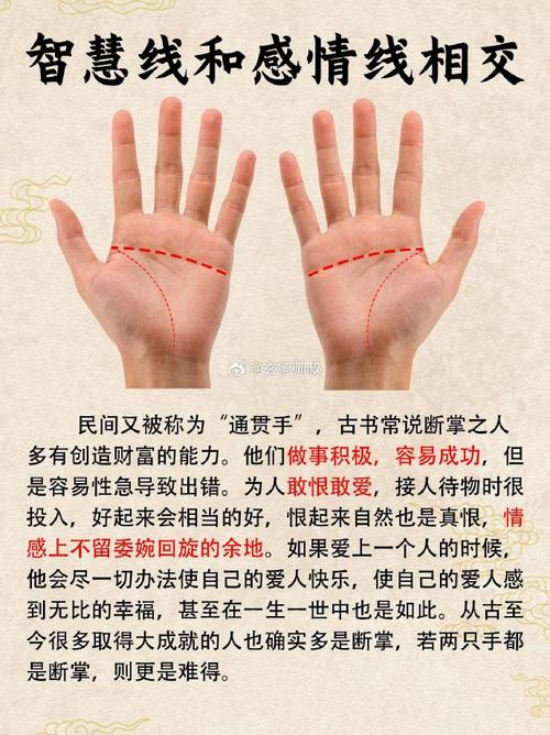 斷掌紋到底意味著什么