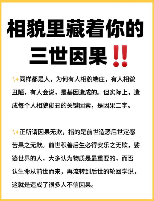 面相看穿你的前世