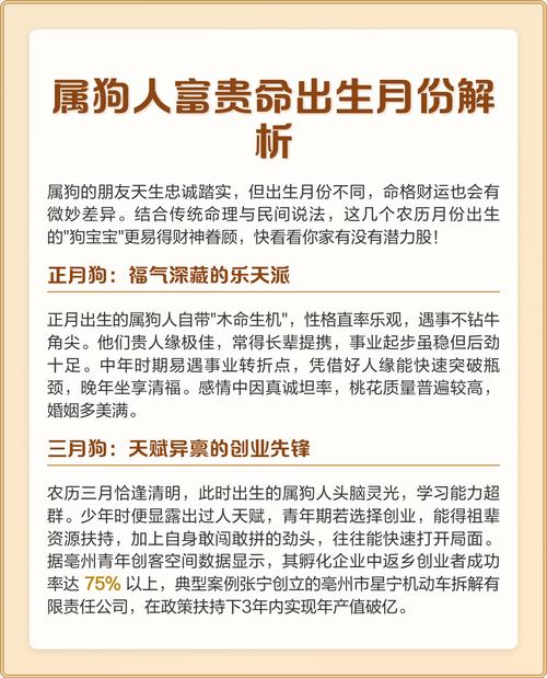 這幾個月出生的屬狗人最幸福 幾月狗最有福氣