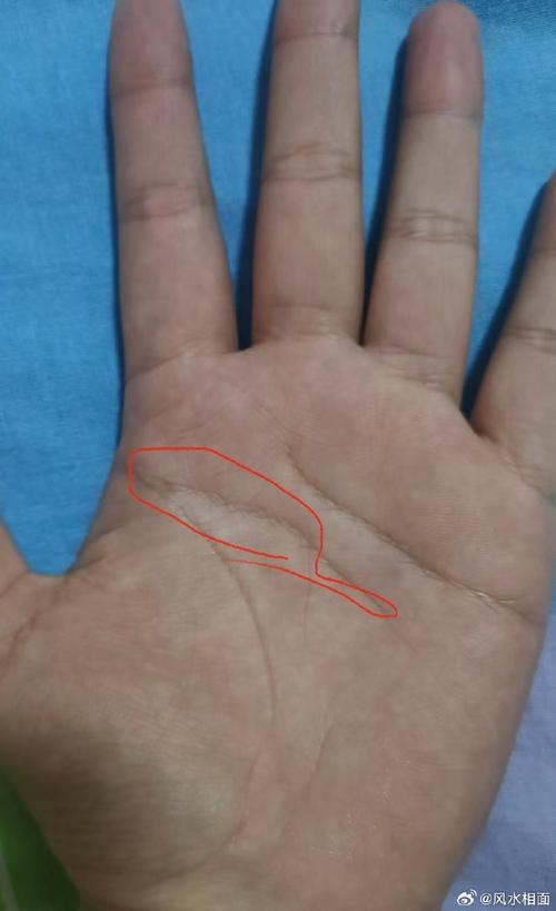 智慧線前半段鎖鏈狀代表什么 好不好