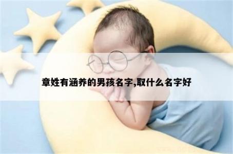 章姓有涵養的男孩名字,取什么名字好