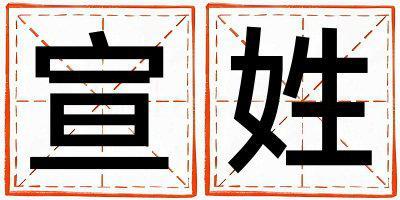 宣姓優(yōu)美大方的女孩名字