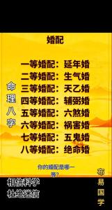 生辰八字免費算命婚姻配對