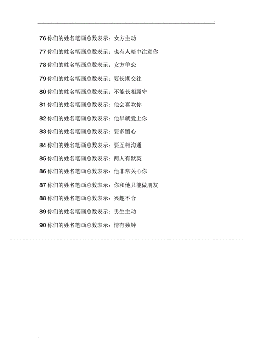 姓名配對真的可信嗎 名字筆畫姻緣配對超準