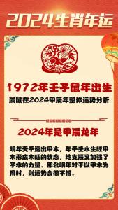 1972年屬鼠人2024年全年運勢運程詳解 1972年屬鼠人2024年全年運勢運程如何