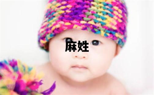 麻姓大氣文雅的男孩名字