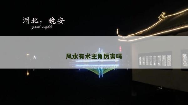 風水有術主角厲害嗎 風水有術主角厲害嗎