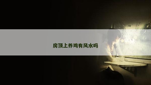 房頂上養(yǎng)雞有風水嗎