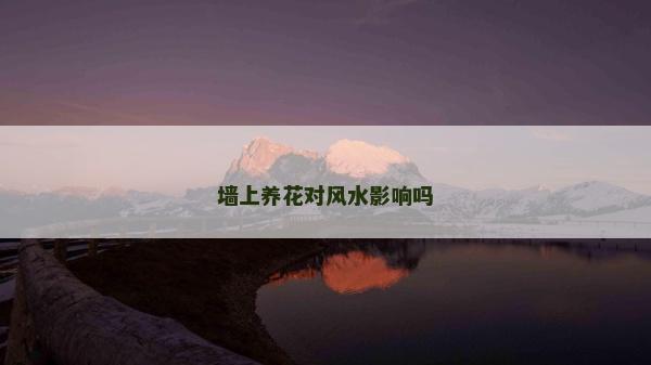 墻上養(yǎng)花對風水影響嗎 墻上養(yǎng)花對風水影響嗎