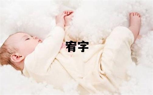 宥字取名的寓意和含義 男孩用宥字取名