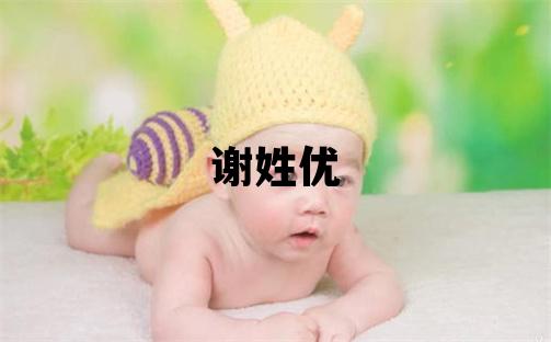 謝姓優美的男孩名字