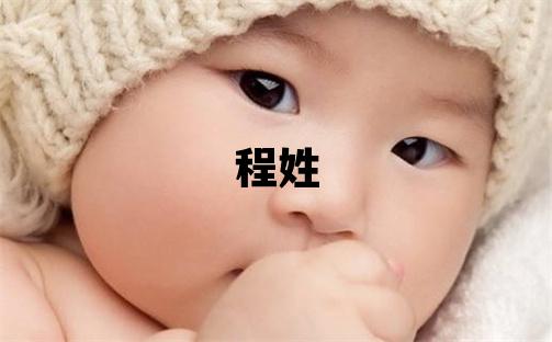 程姓有靈氣的男寶寶名字