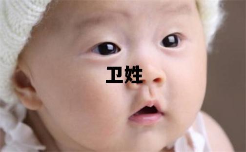 衛(wèi)姓洋氣的女孩名字