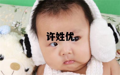 許姓優(yōu)美的男孩名字