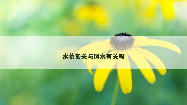 水幕玄關(guān)與風(fēng)水有關(guān)嗎 水幕玄關(guān)與風(fēng)水有關(guān)嗎
