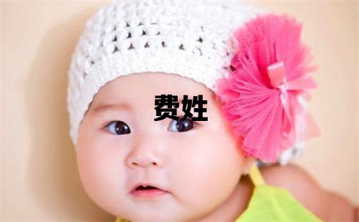 費(fèi)姓取名有智慧才氣的女寶寶名字